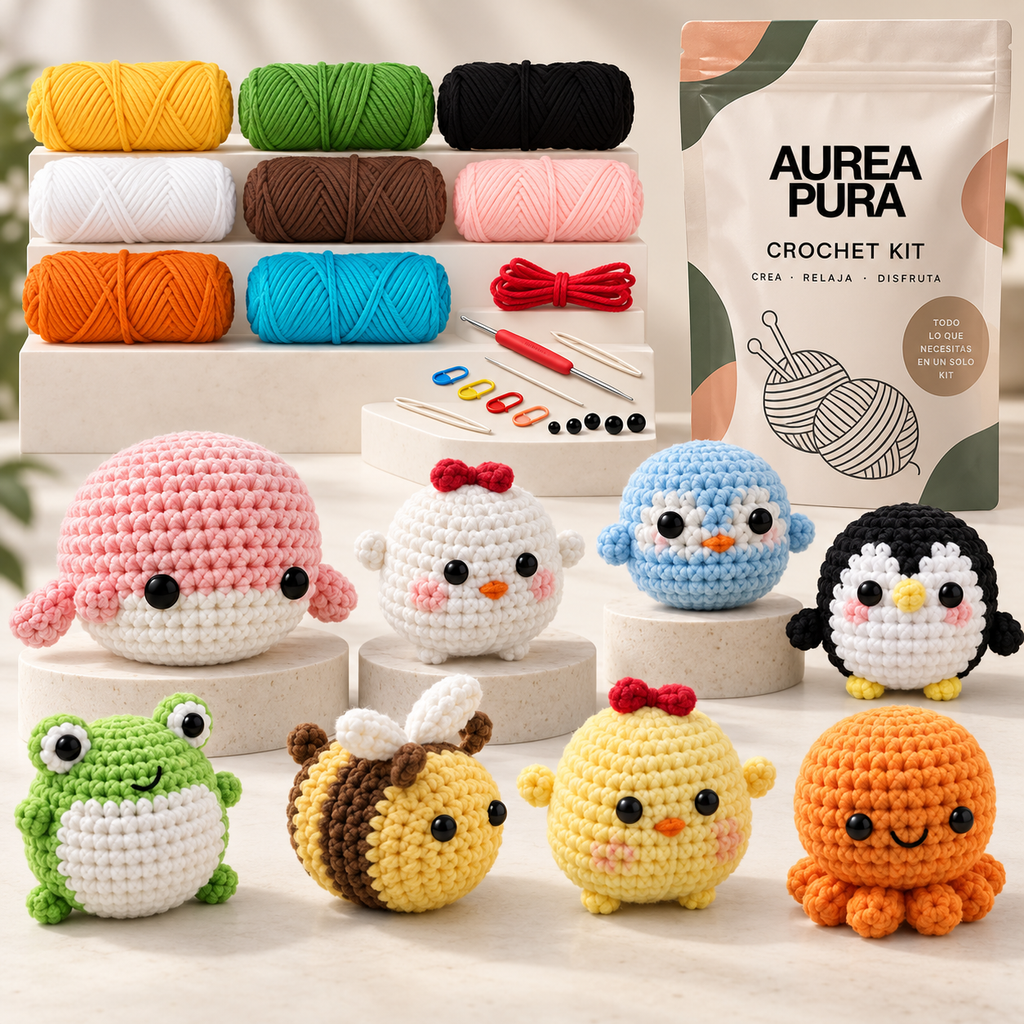Pack Animales De Crochet